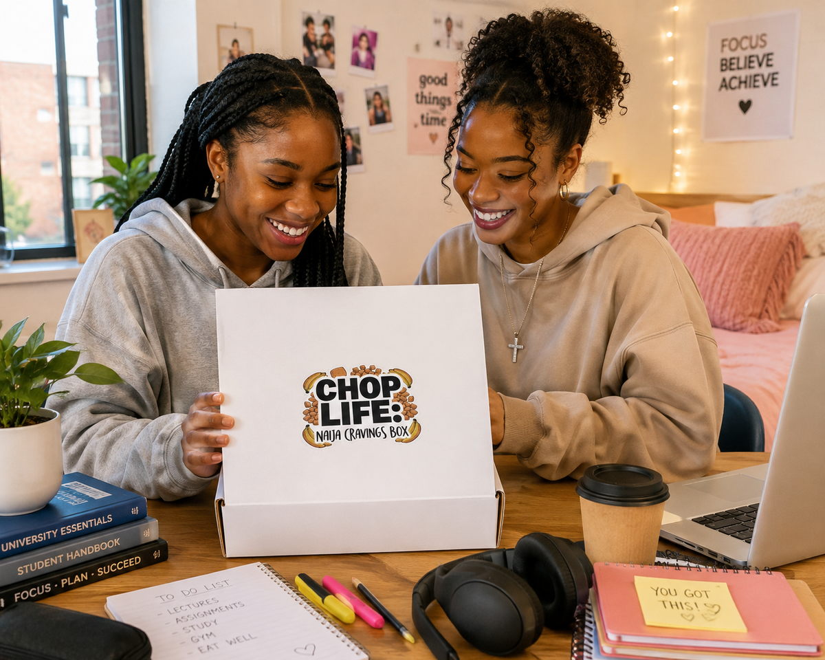 Chop Life! Naija Cravings Box - Nigerian Snacks & Treats Gift Box